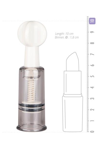 Pompka-Nipple & Clit Suckers 3Pcs