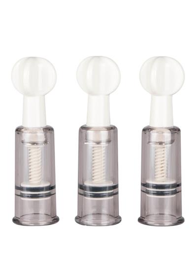 Pompka-Nipple & Clit Suckers 3Pcs