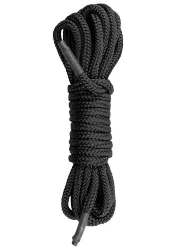 Wiązania-Black Bondage Rope - 5M