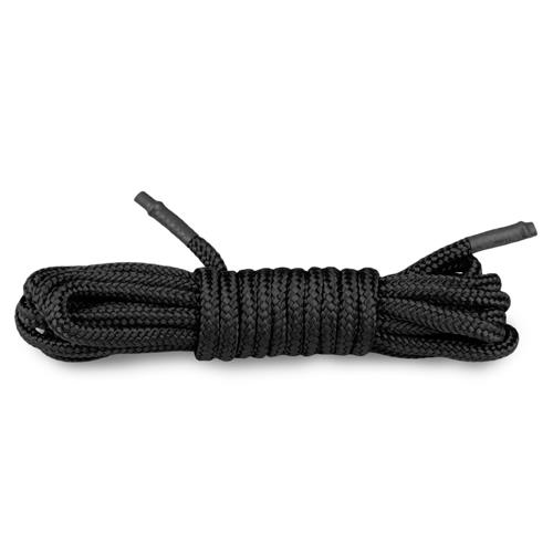 Wiązania-Black Bondage Rope - 5M