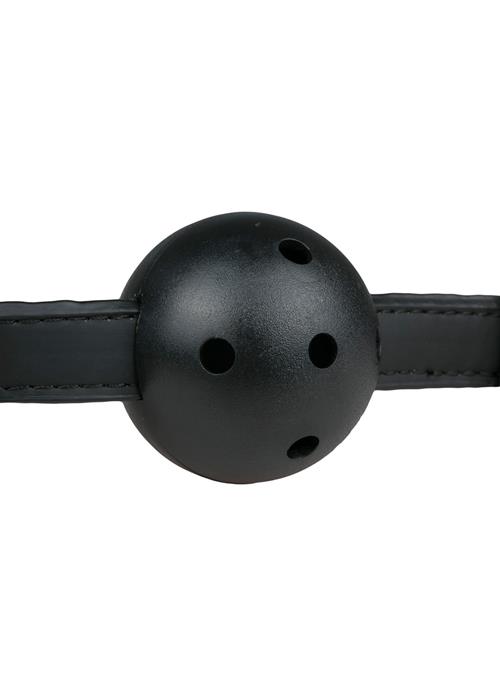Knebel-Ball Gag With Pvc Ball - Black