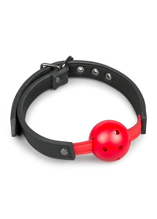 Knebel-Ball Gag With Pvc Ball - Red