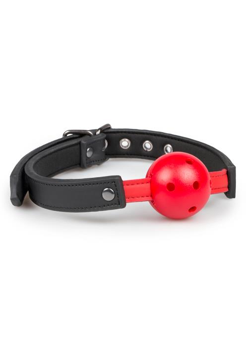 Knebel-Ball Gag With Pvc Ball - Red