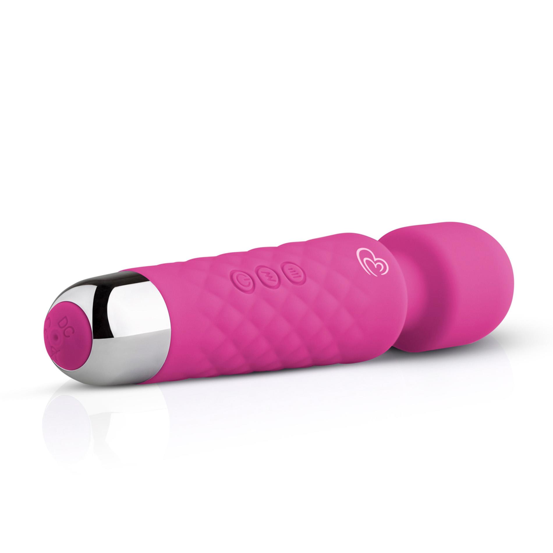 Easytoys Mini Wand Vibrator - Pink