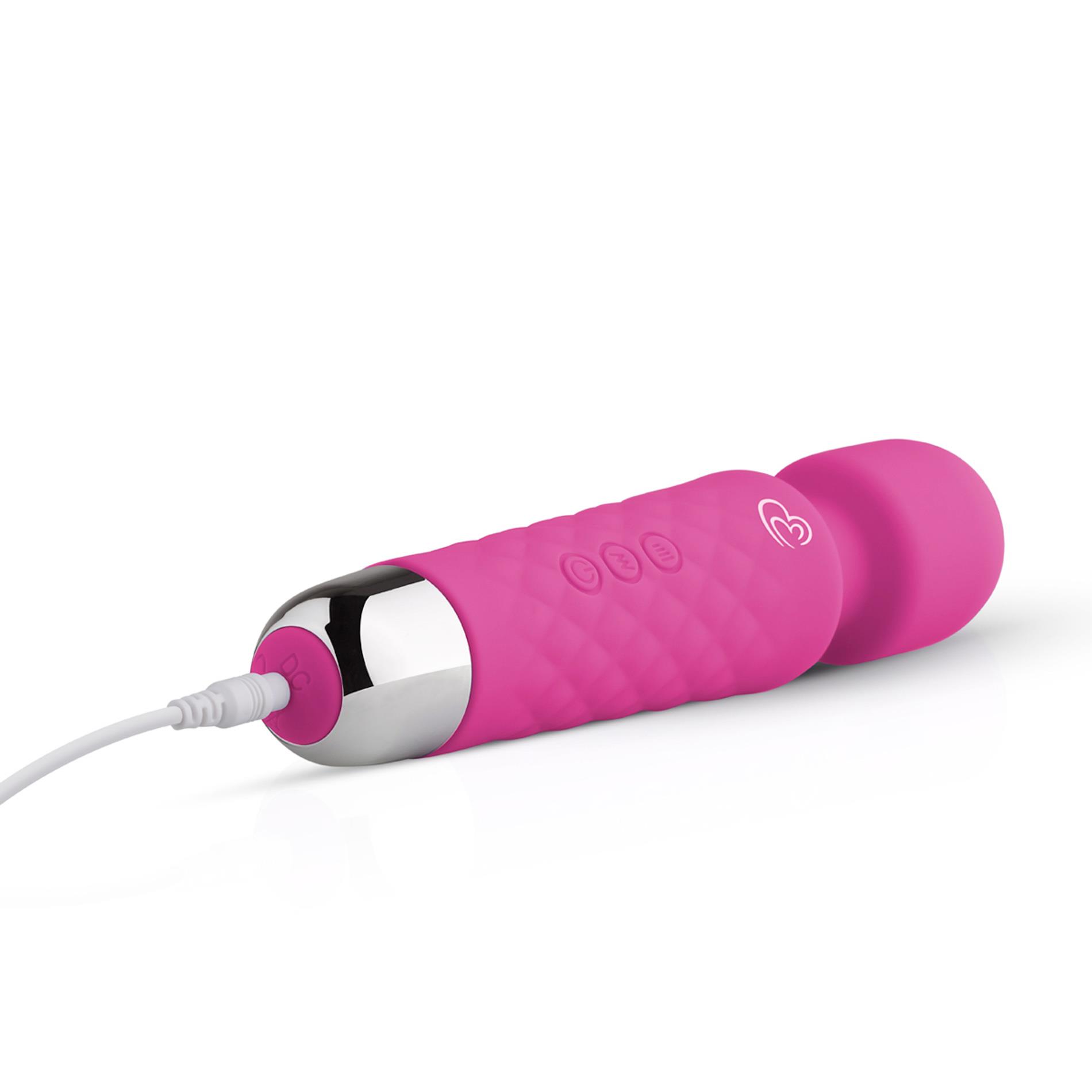 Easytoys Mini Wand Vibrator - Pink