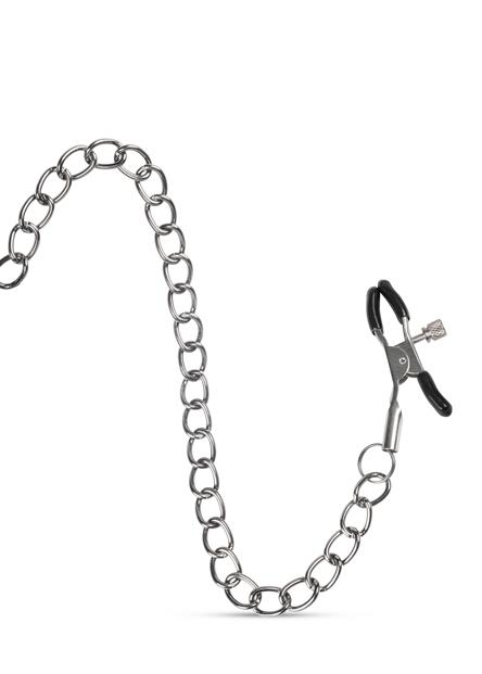 Knebel-Open Ball Gag With Nipple Clamps