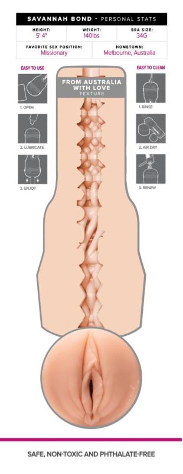 Fleshlight Girls - Savannah Bond