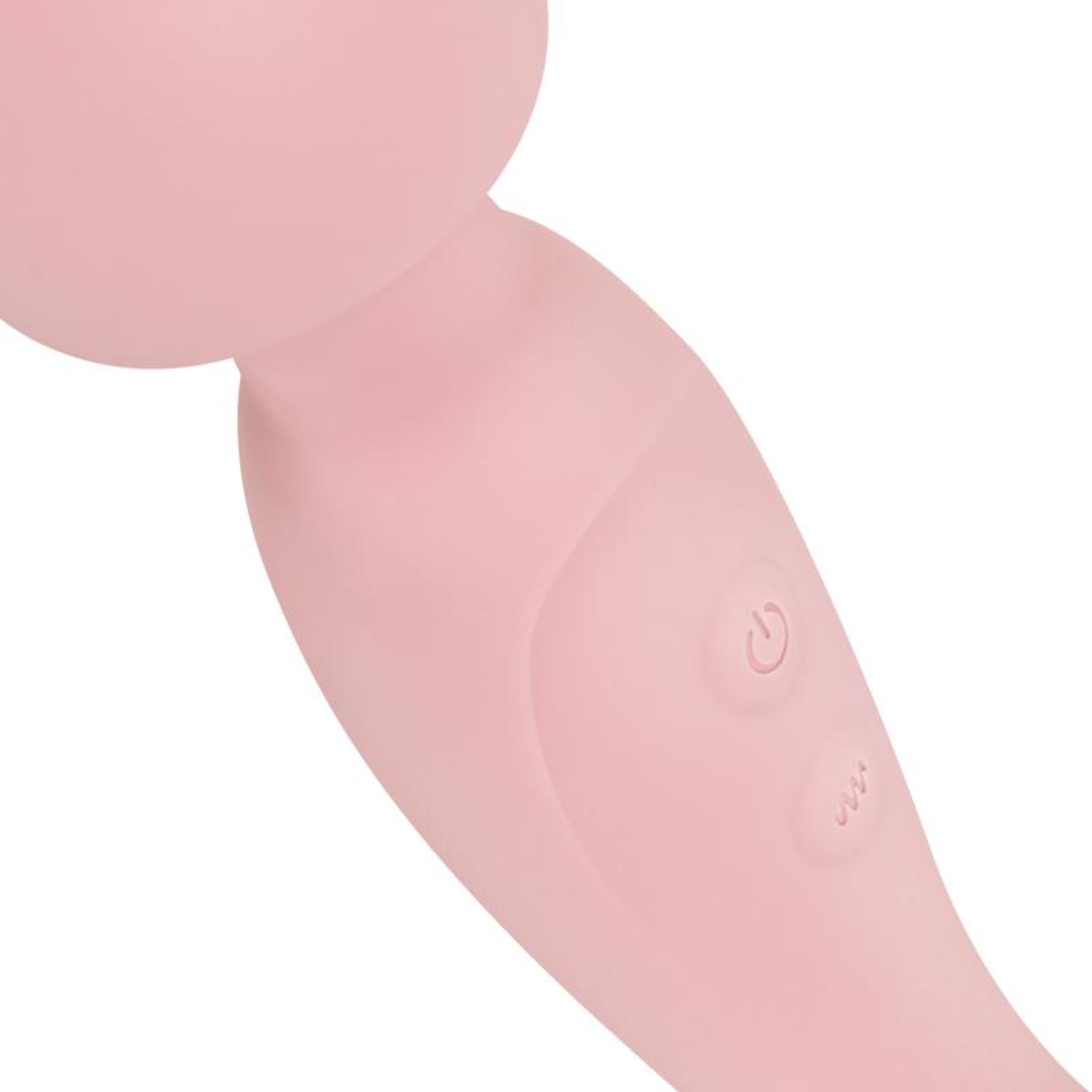 Good Vibes Only - Simi - Double Sided Wand Vibrator - Pink