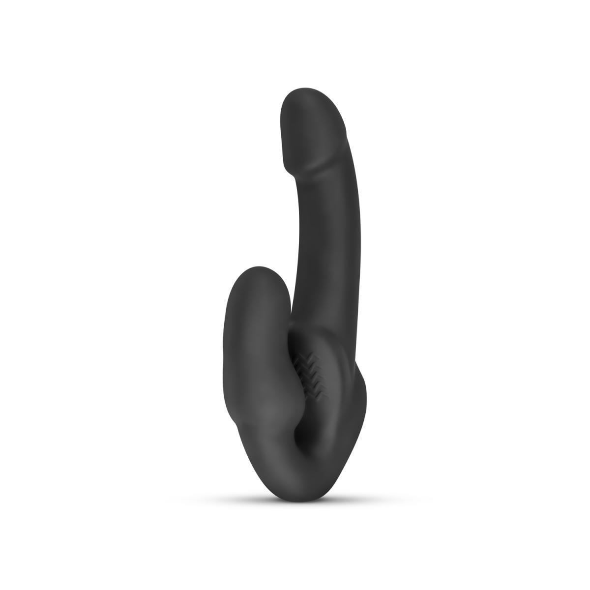 No-Parts - Morgan Strapless Strap-On Dildo - 22 Cm - Black