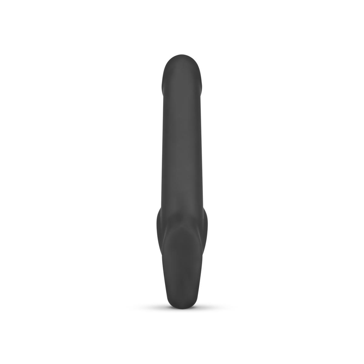 No-Parts - Morgan Strapless Strap-On Dildo - 22 Cm - Black