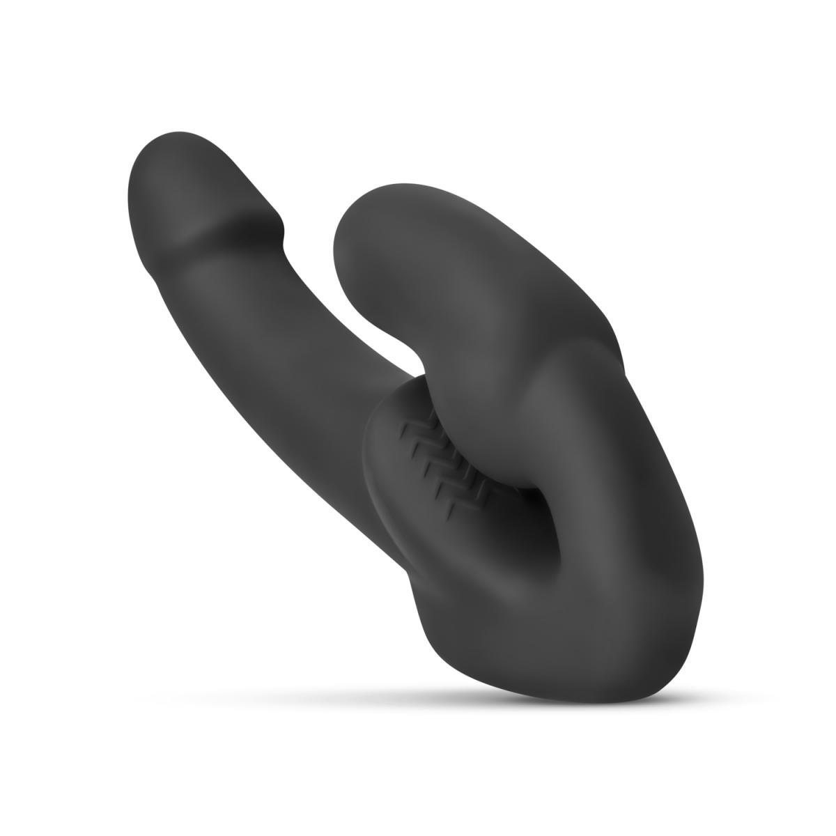 No-Parts - Morgan Strapless Strap-On Dildo - 22 Cm - Black