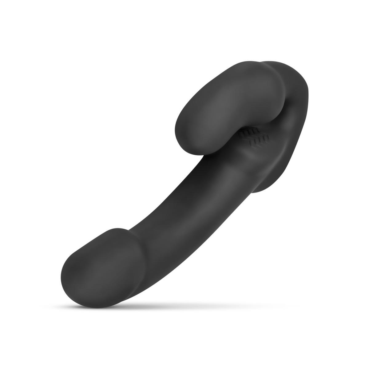No-Parts - Morgan Strapless Strap-On Dildo - 22 Cm - Black