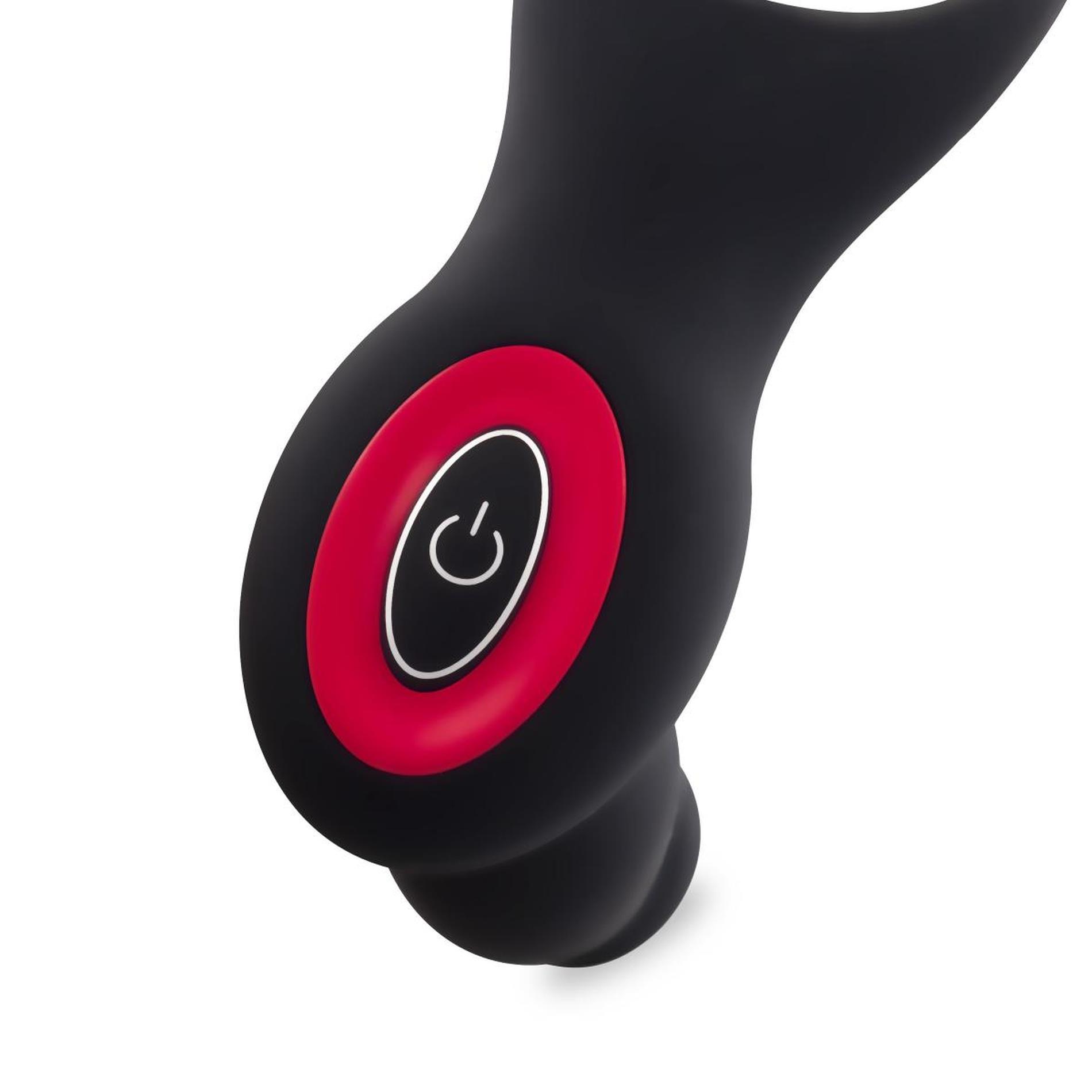 Teazers Cock & Ball Ring Prostate Vibrator With Remote Control