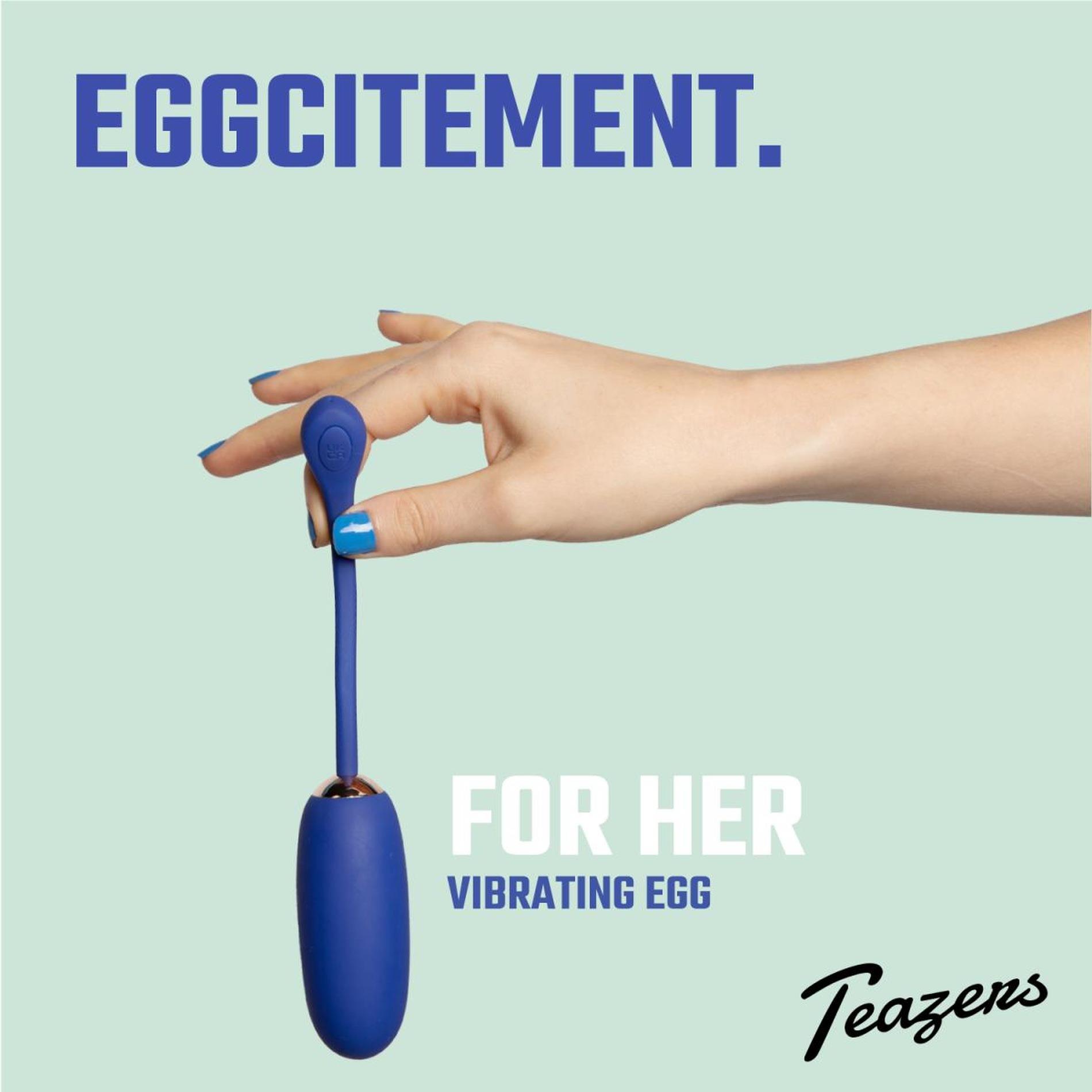 Teazers Vibrating Egg With Remote Control