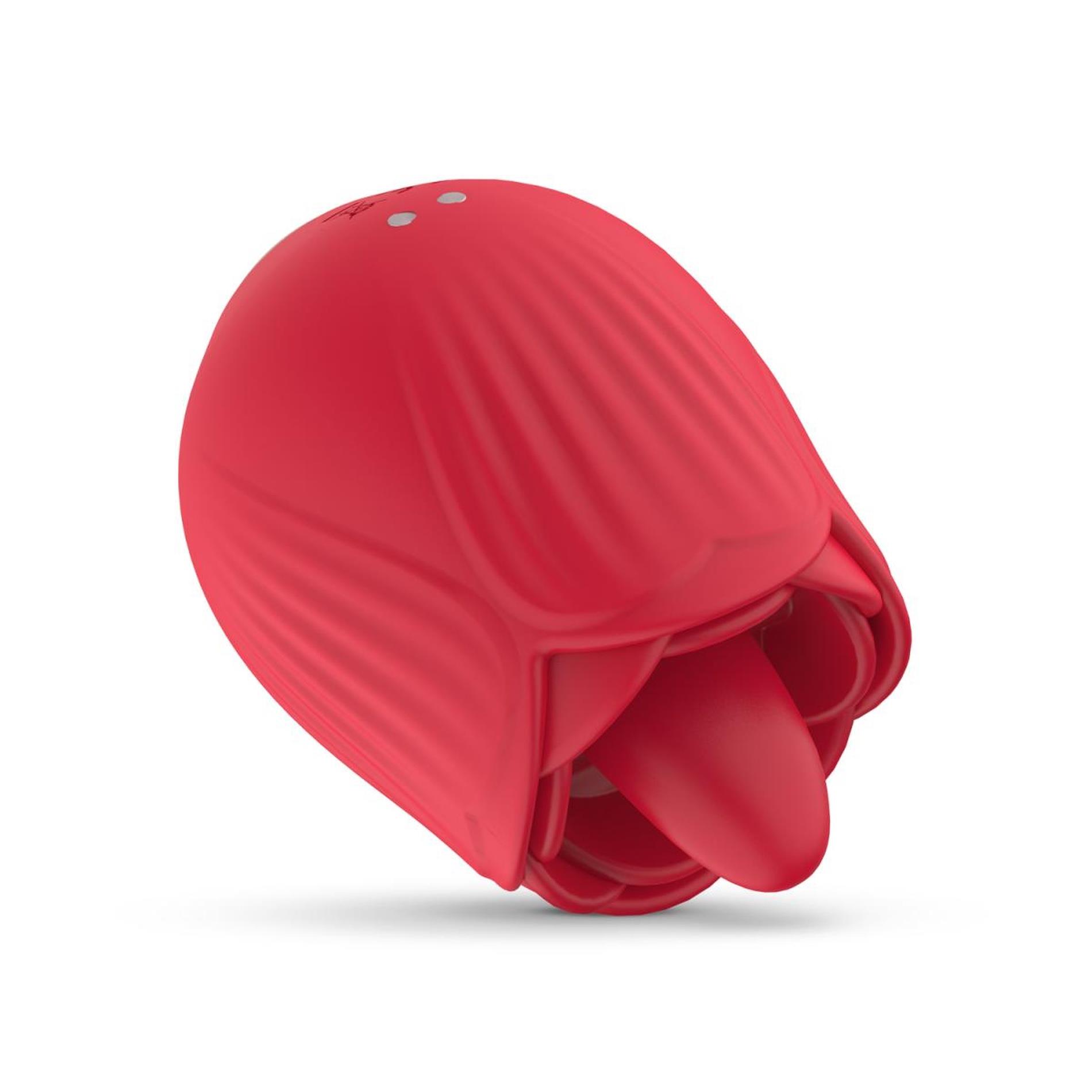 Teazers Rose Vibrator - Licking And Vibrating