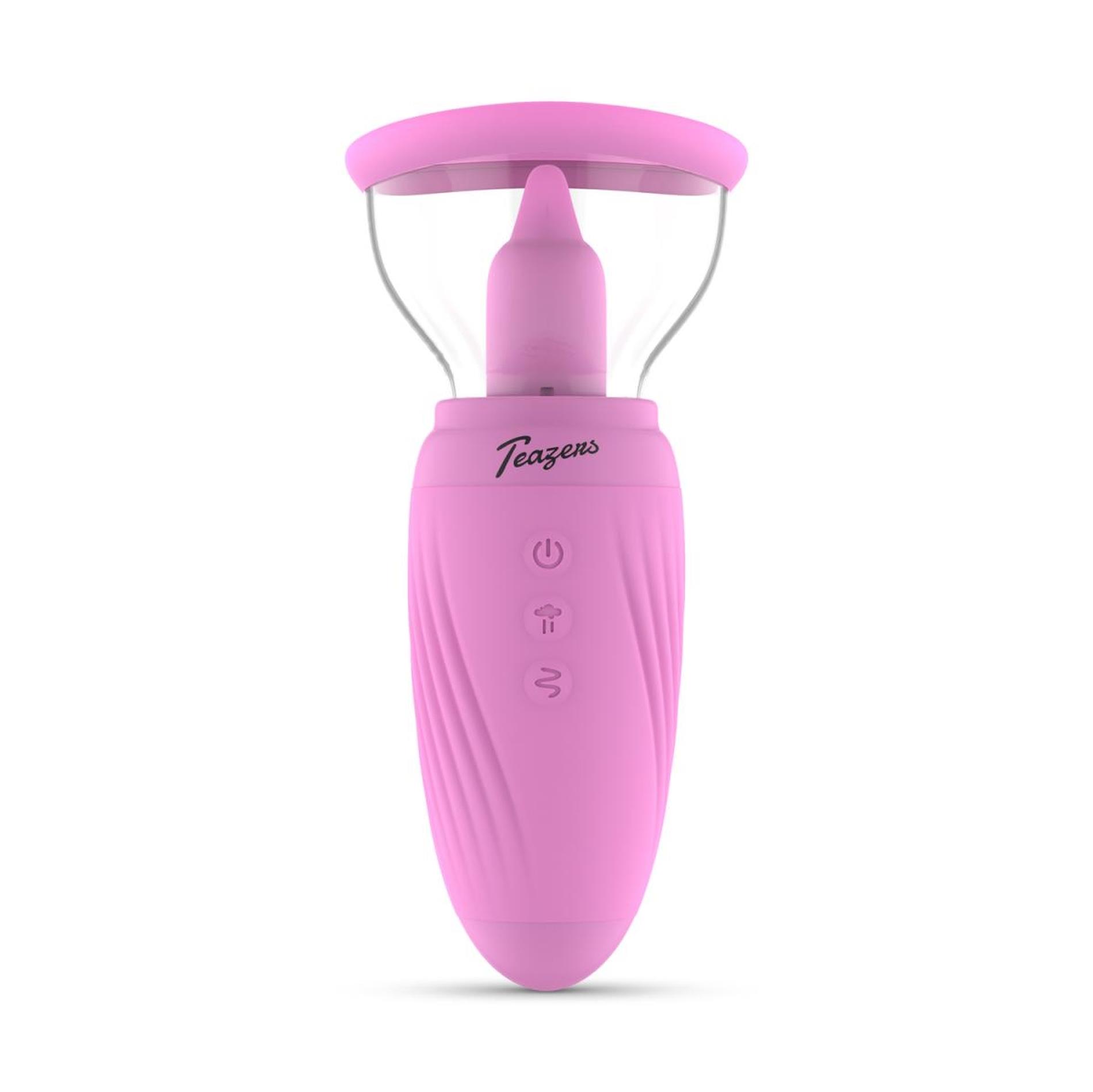 Teazers Suction Cup With Clitoris Vibrator