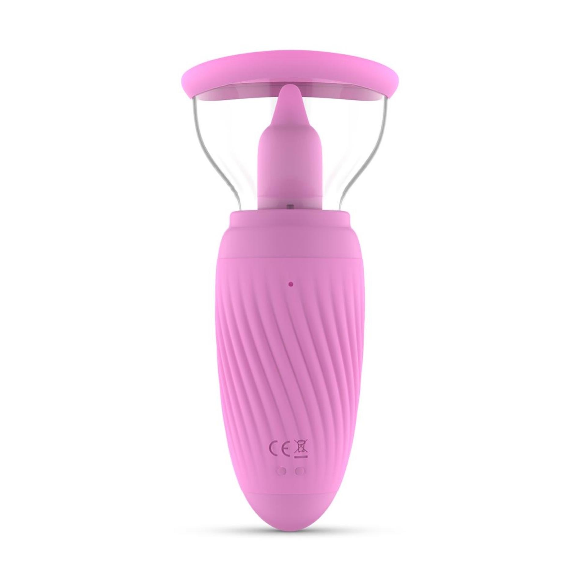 Teazers Suction Cup With Clitoris Vibrator