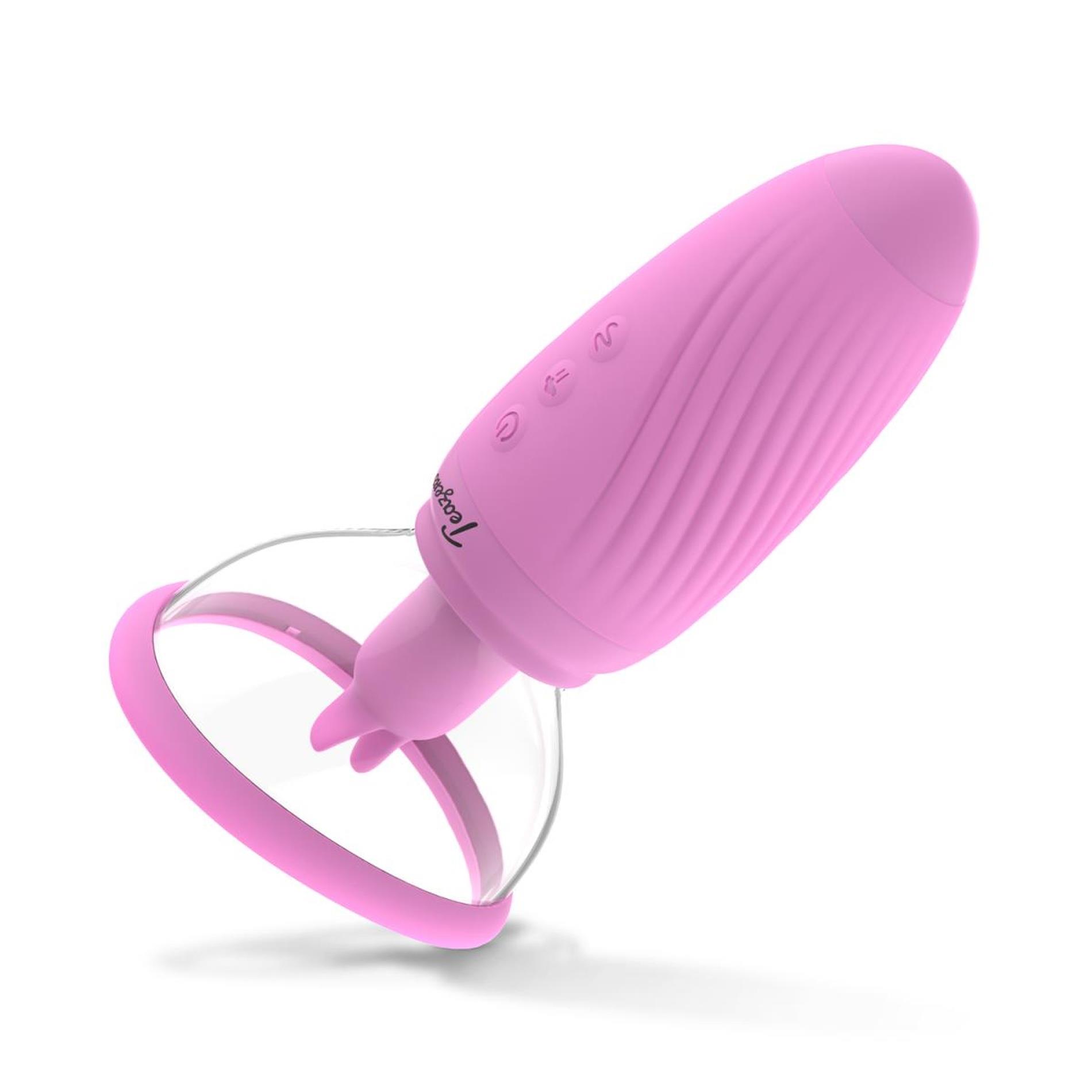 Teazers Suction Cup With Clitoris Vibrator