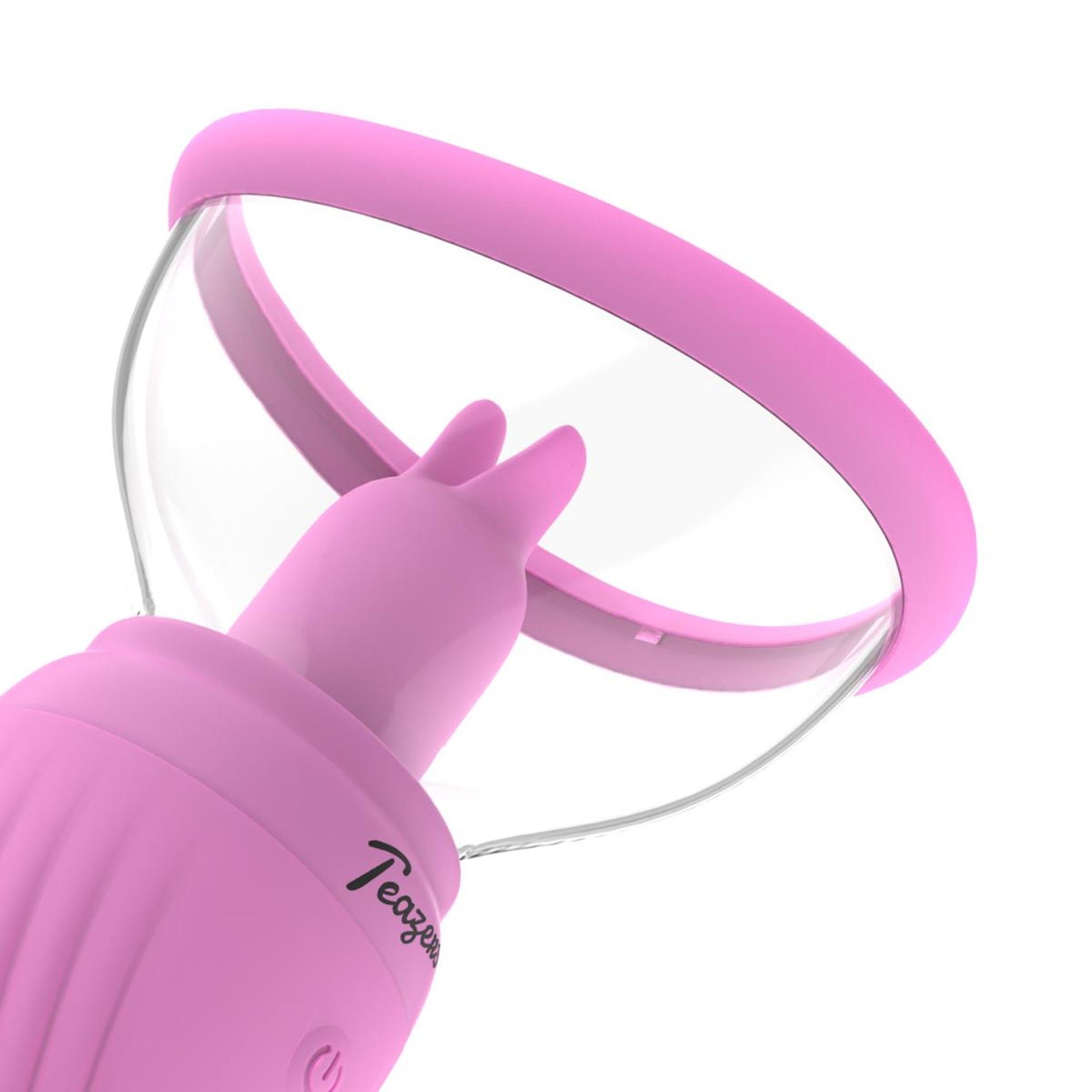Teazers Suction Cup With Clitoris Vibrator