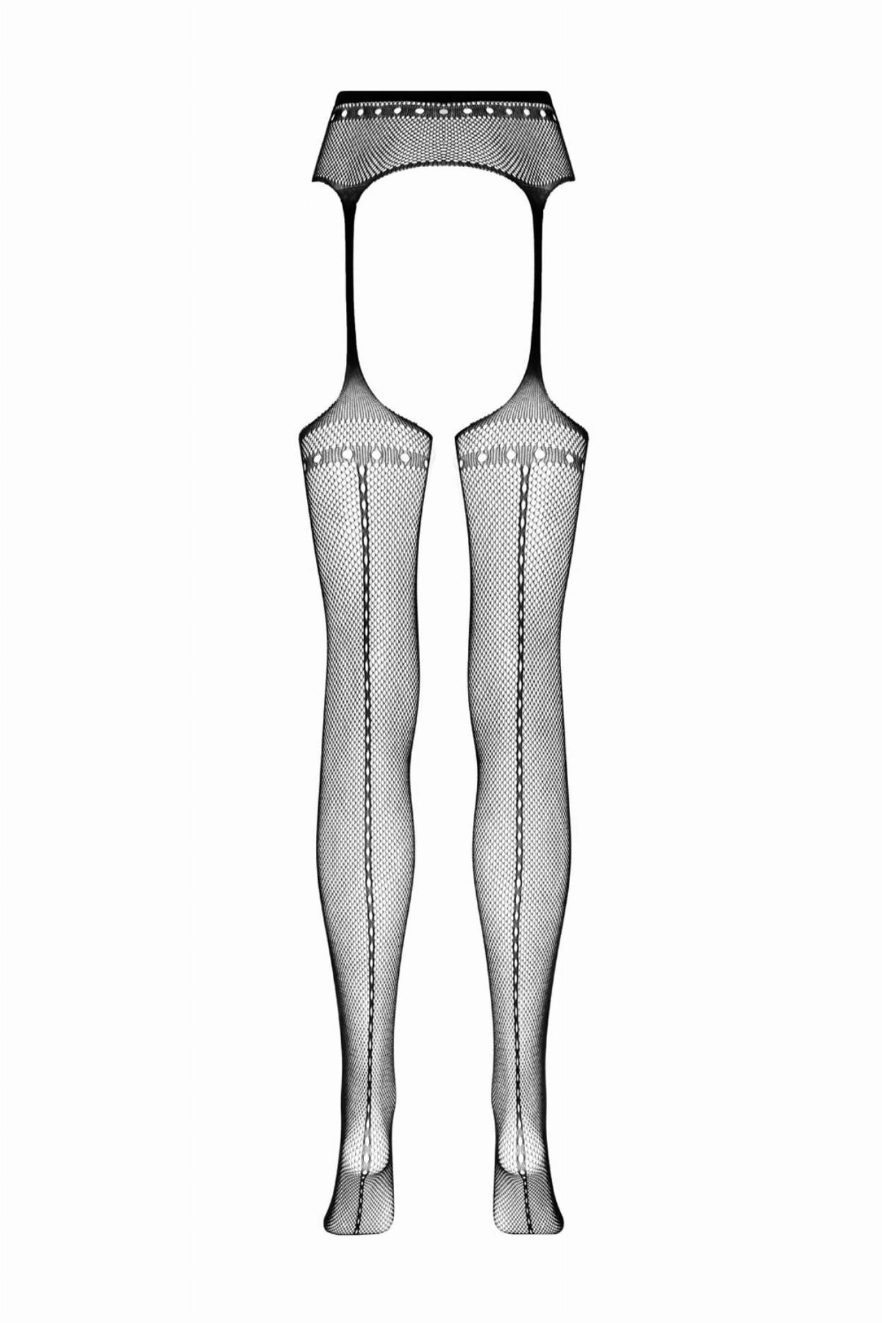 Suspender Pantyhose Tula - Black