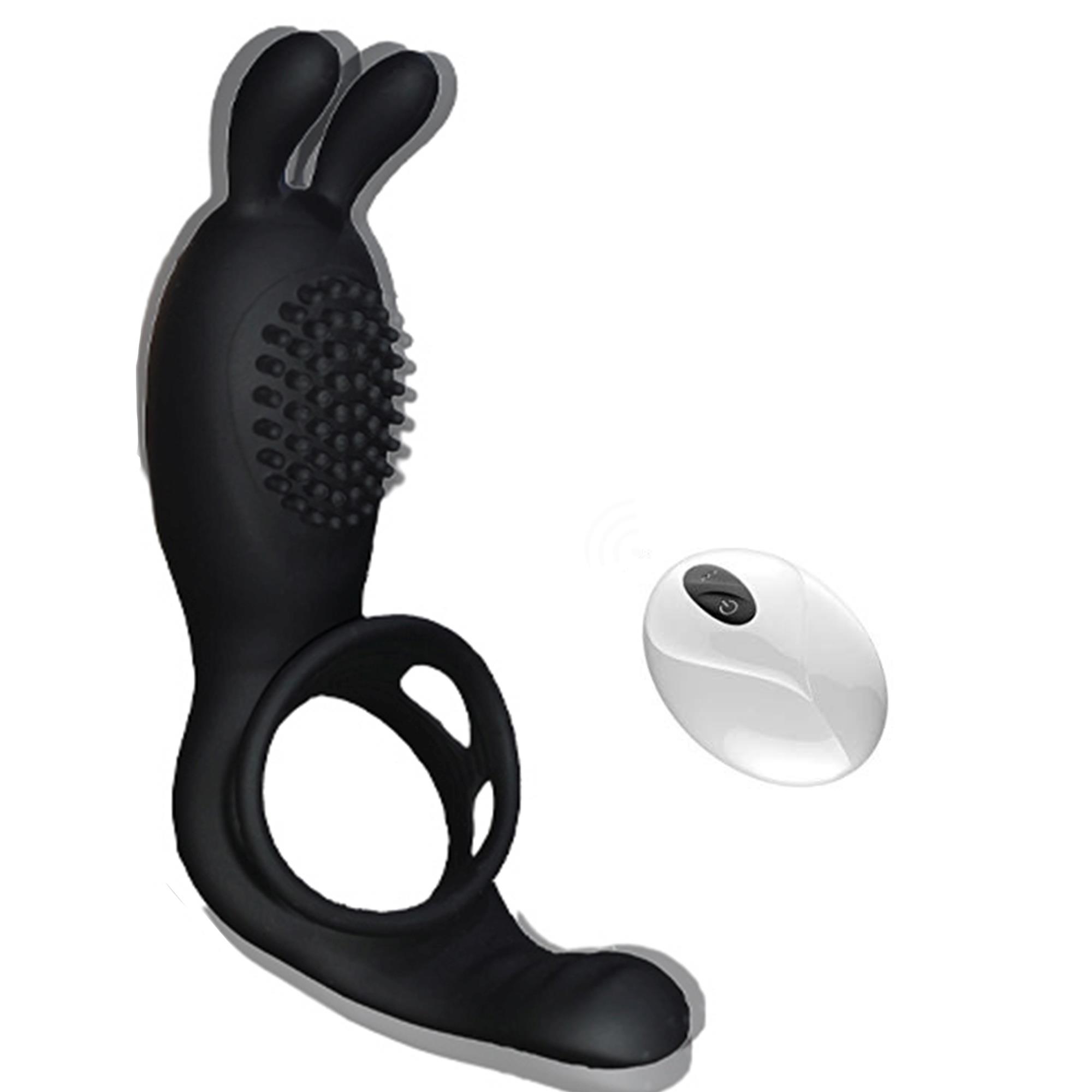 Rabbitvibration Cock Ring With Remote