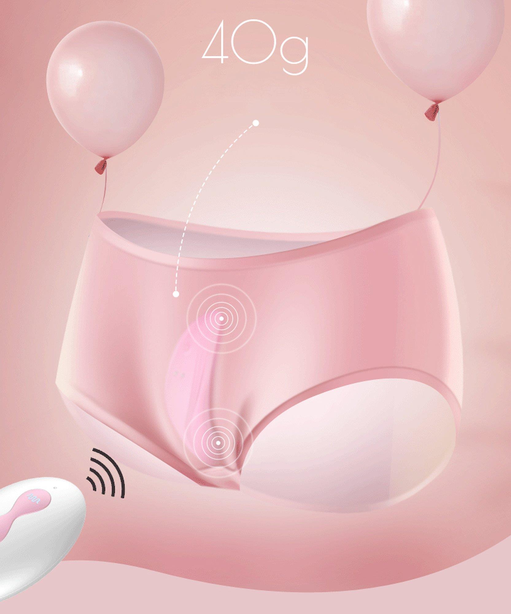 Ultrathin Wearable Remote Mini Vibe Pink