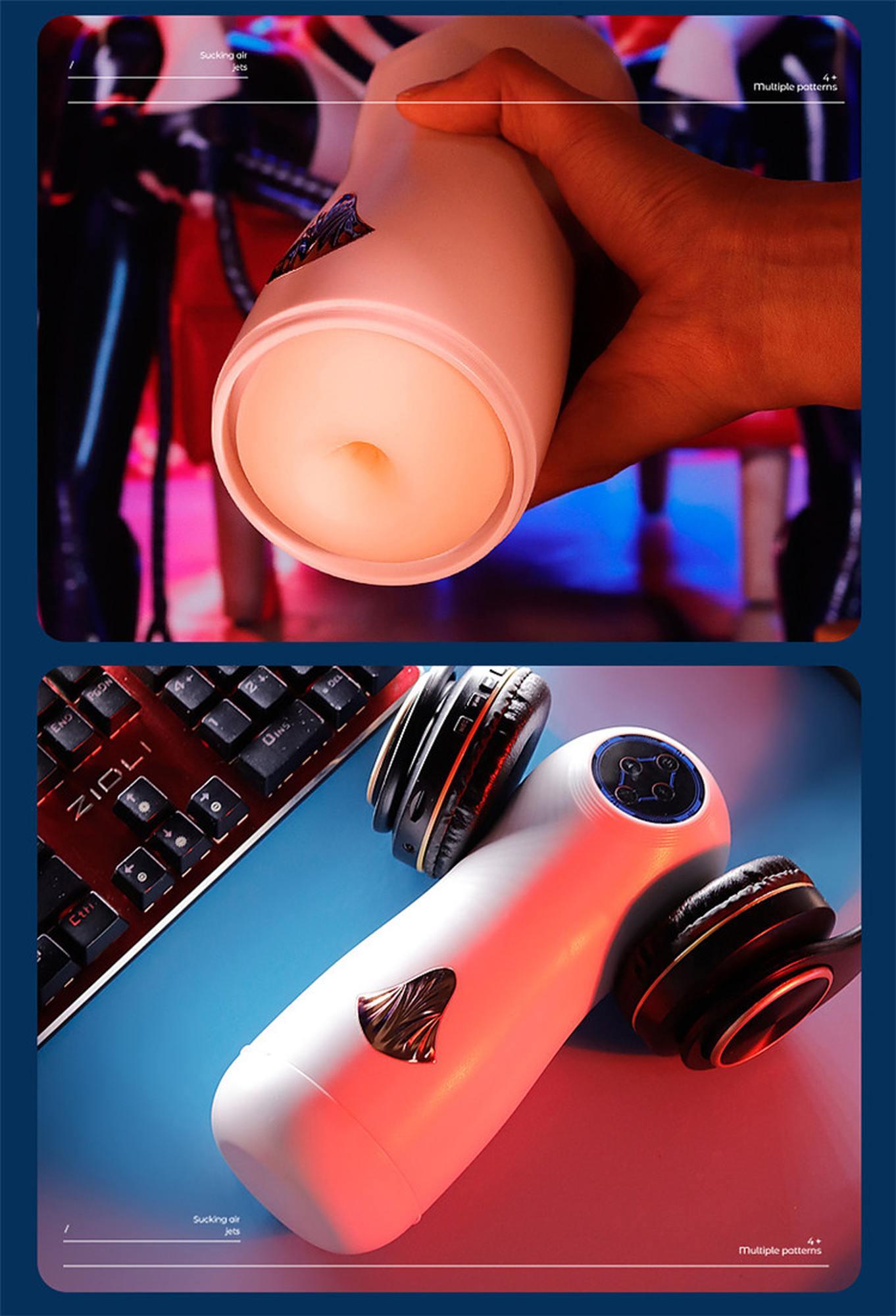 Interactive Voice 9 Vibration Speeds 9 Sucking Speeds Automatic Sucking