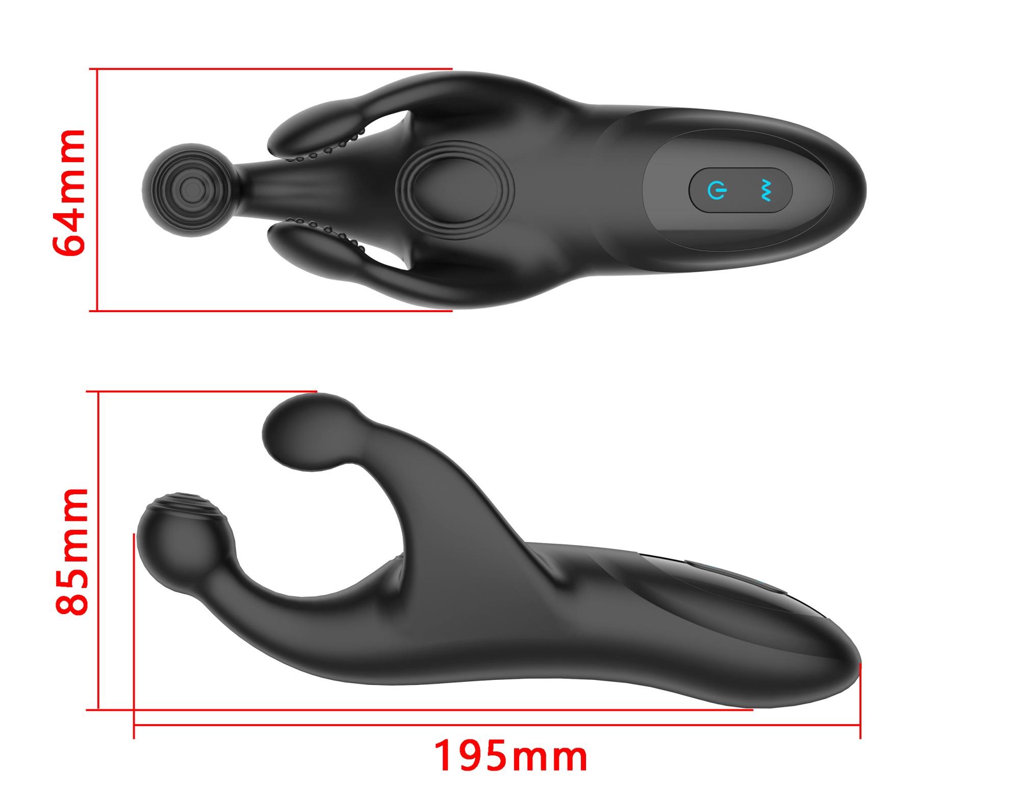 Tapping And Vibrating Penis Stimulator