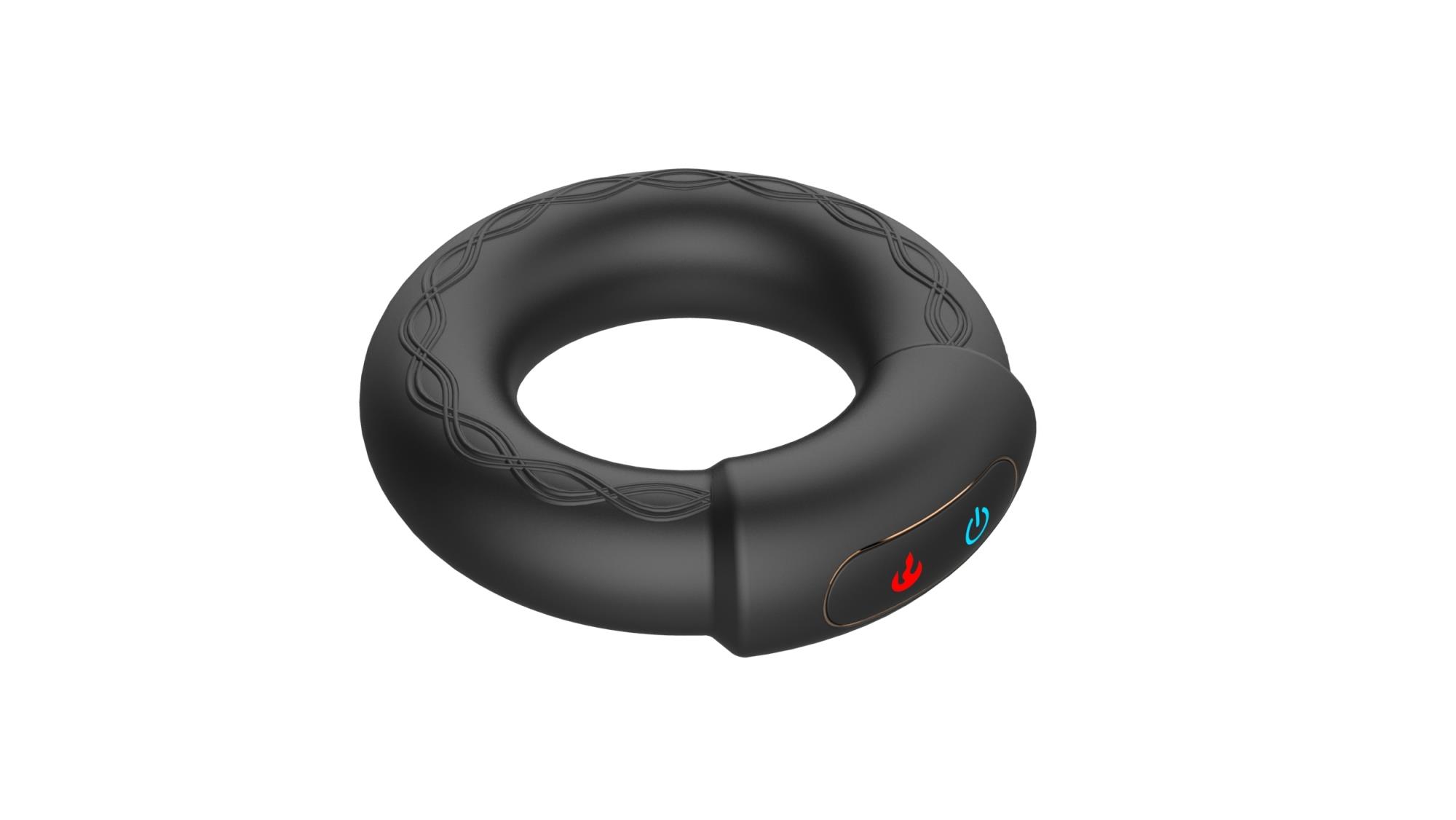 Vibrating Penis Ring With Heating Function