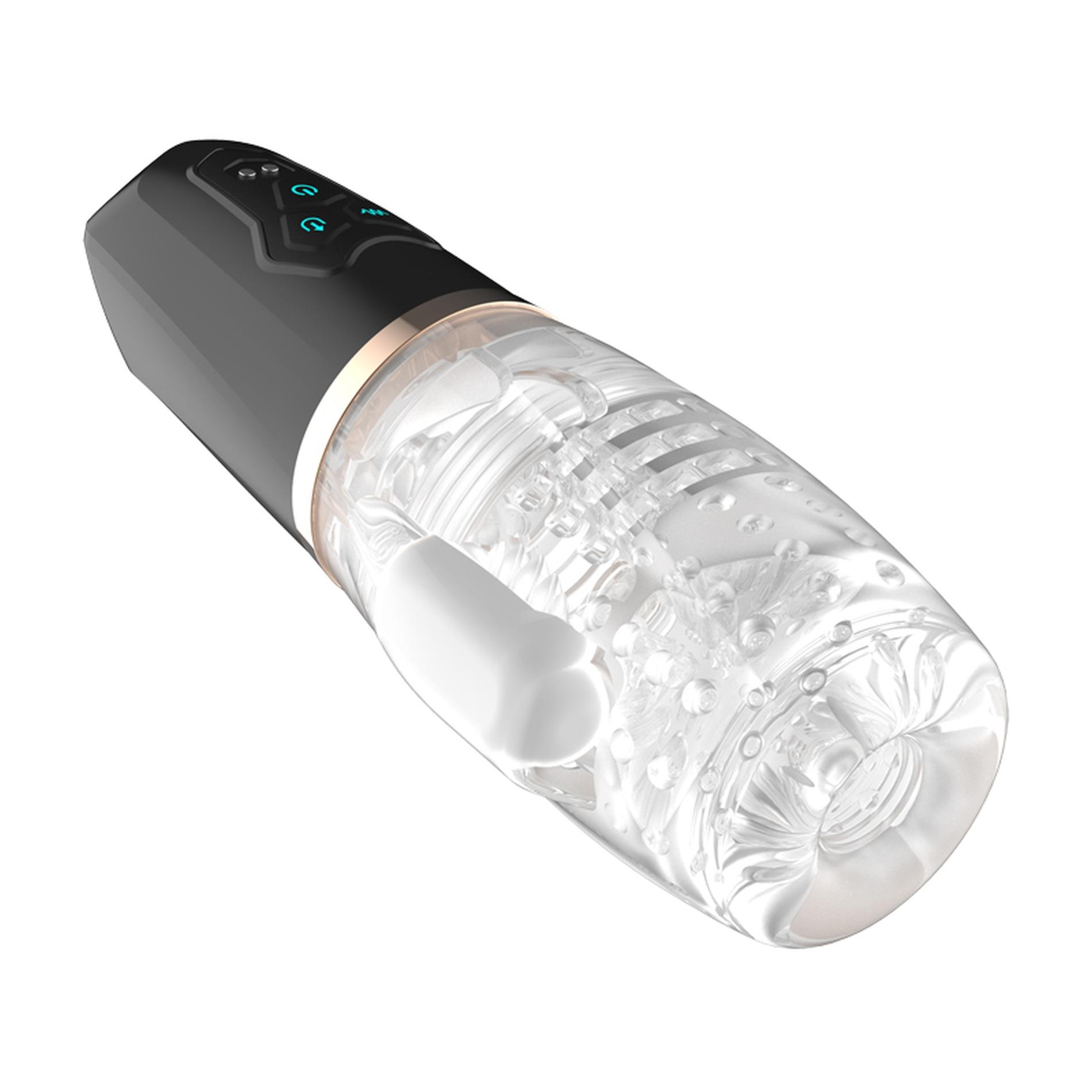 Sucking And Vibraiton Masturbator