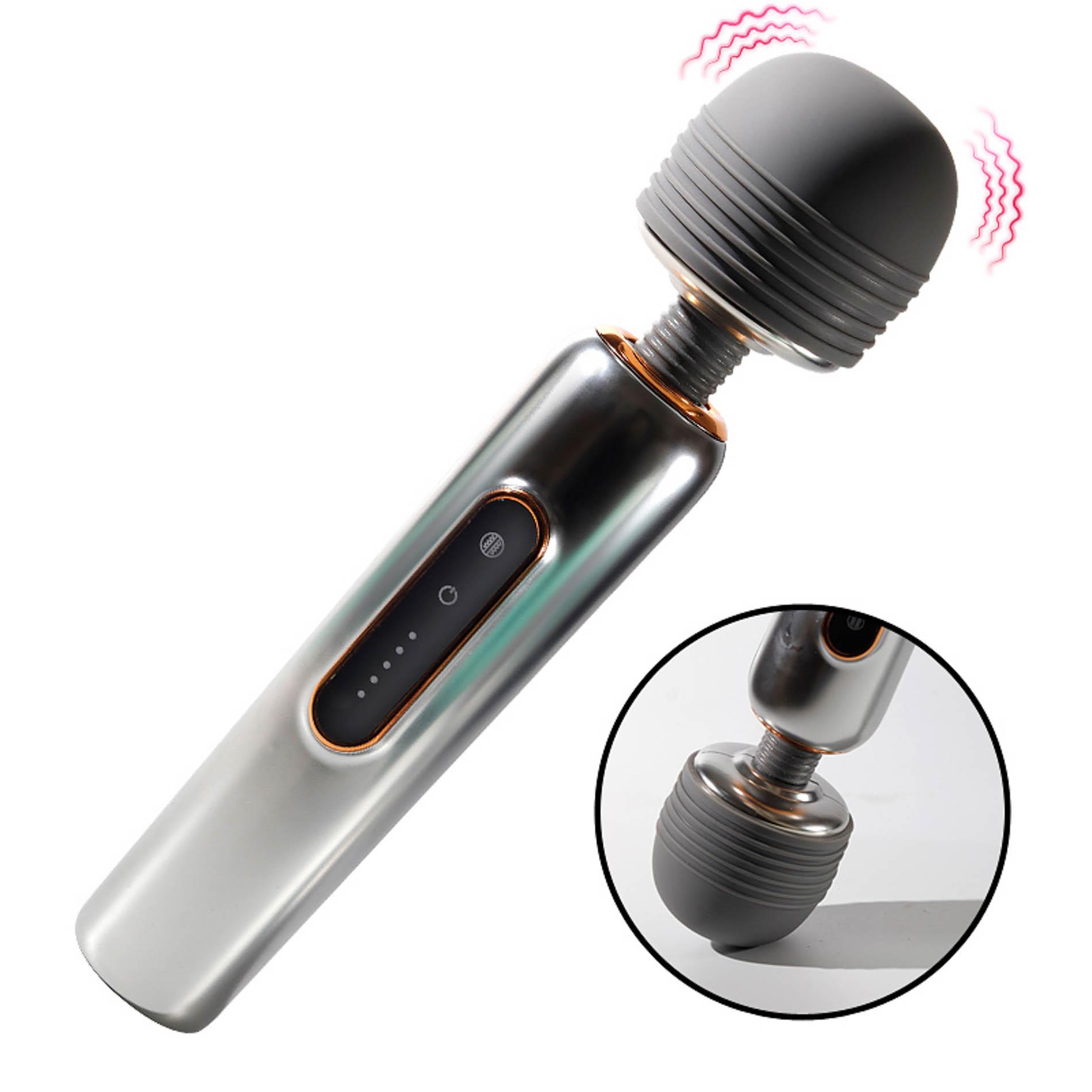 Wand Massagers Shining Metallic Luster