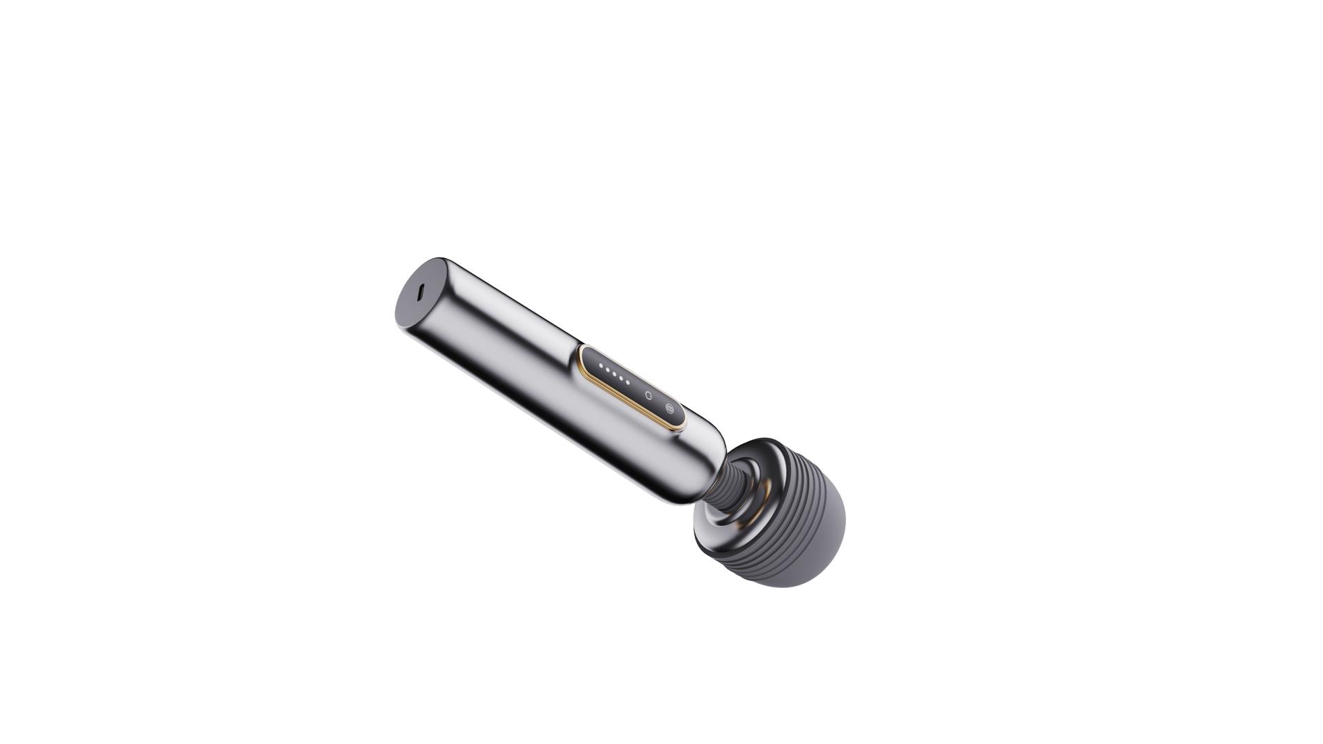 Wand Massagers Shining Metallic Luster