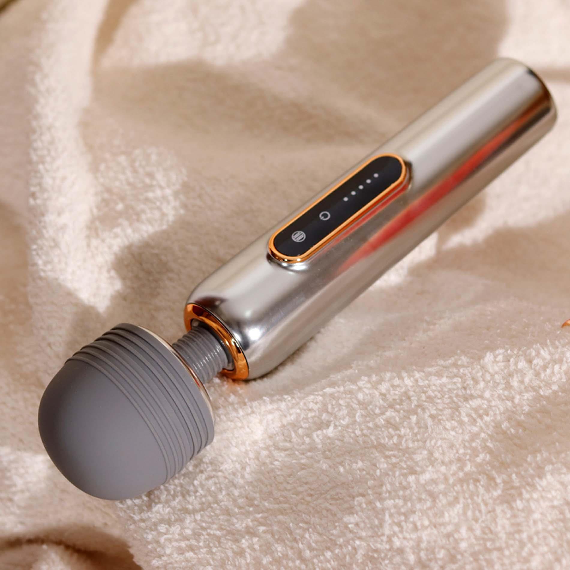 Wand Massagers Shining Metallic Luster