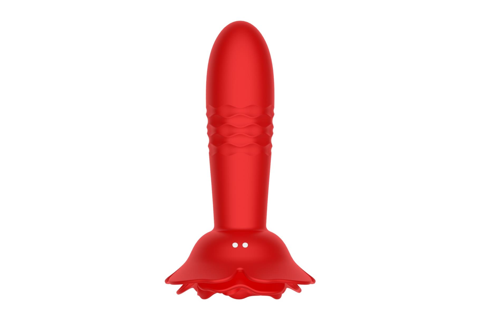 Rose Thrusting Anal Plug