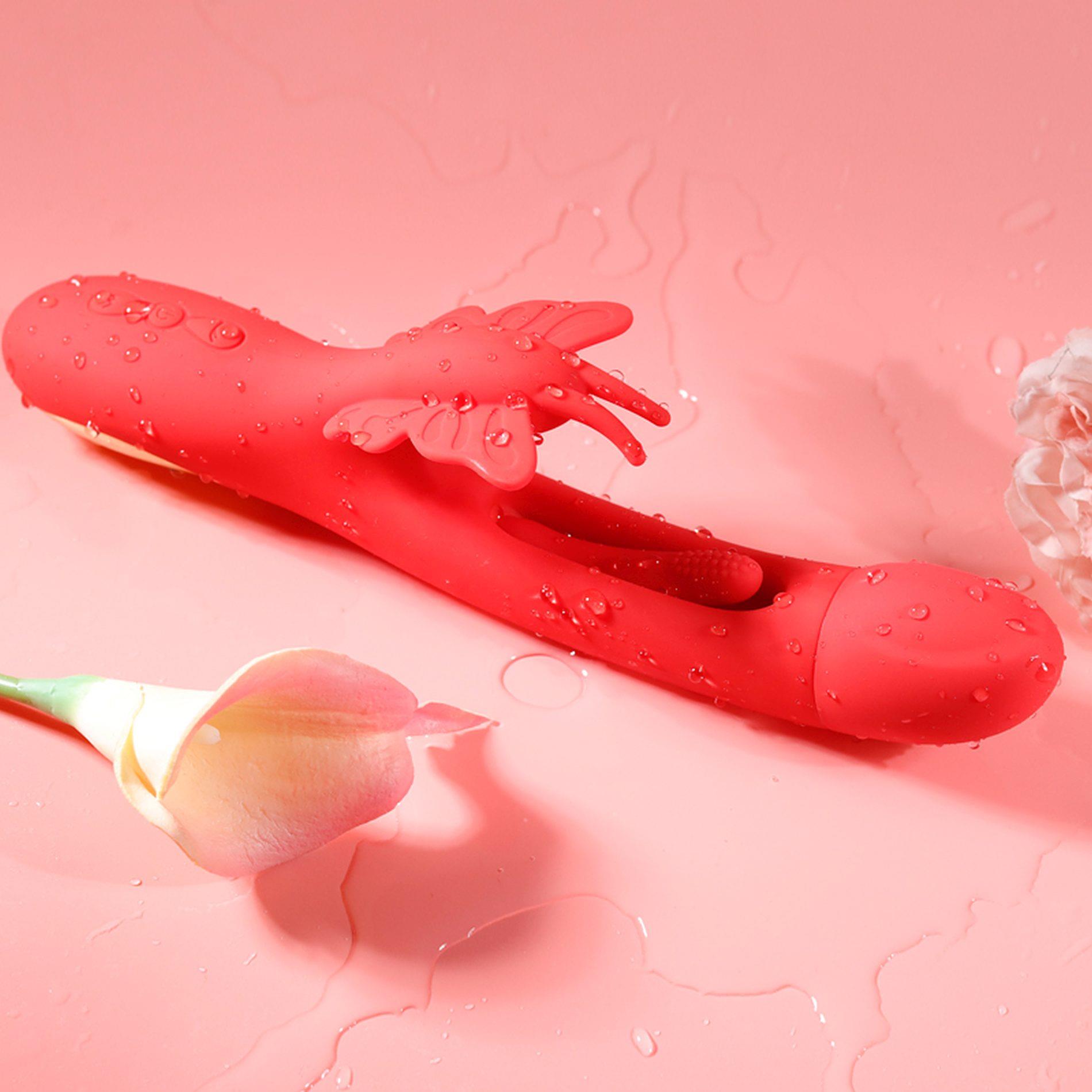 Butterfuly Dual Flicking Vibrator