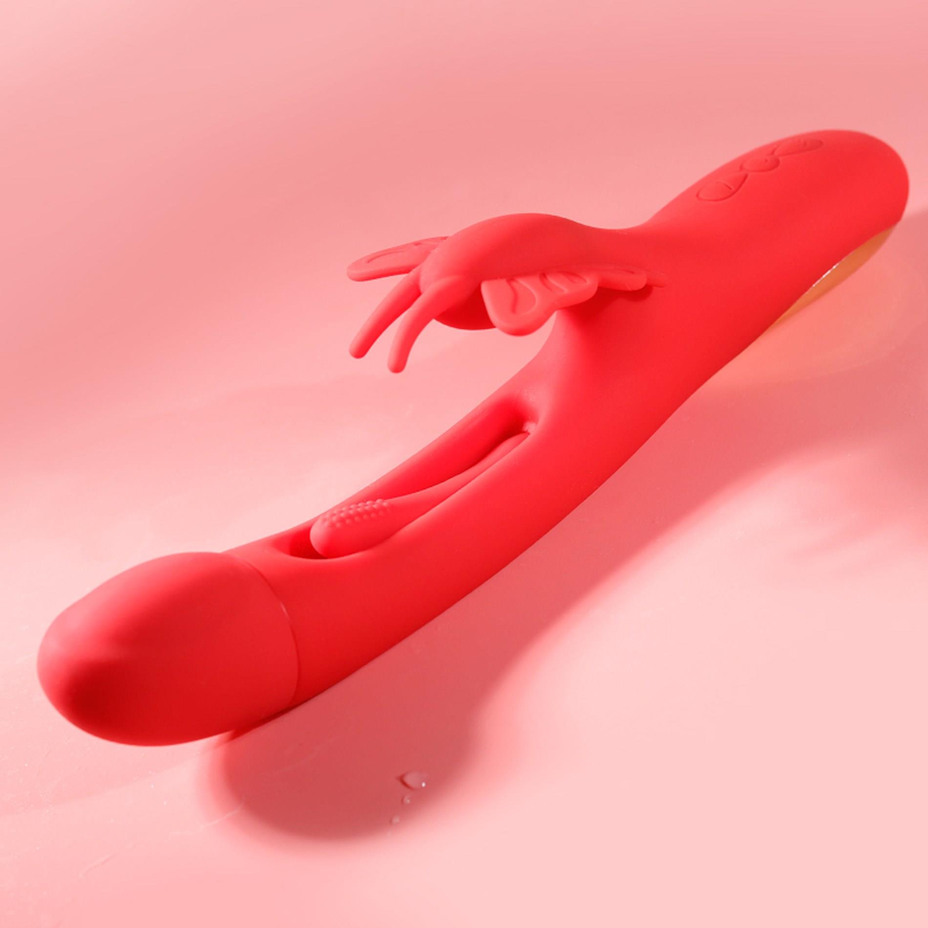 Butterfuly Dual Flicking Vibrator