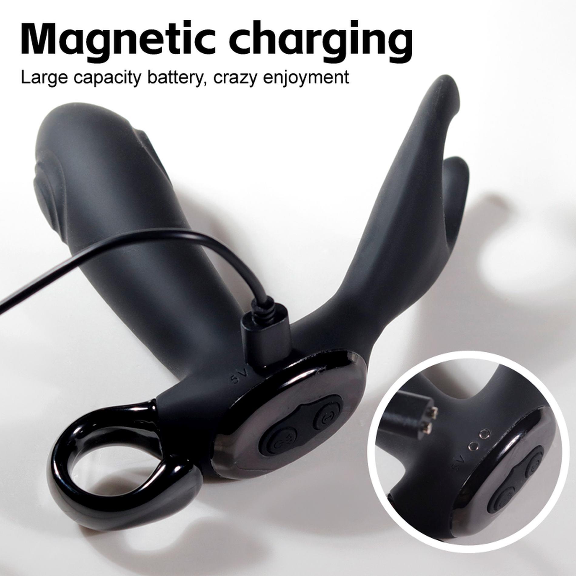 Dual Tapping Anal Vibrator