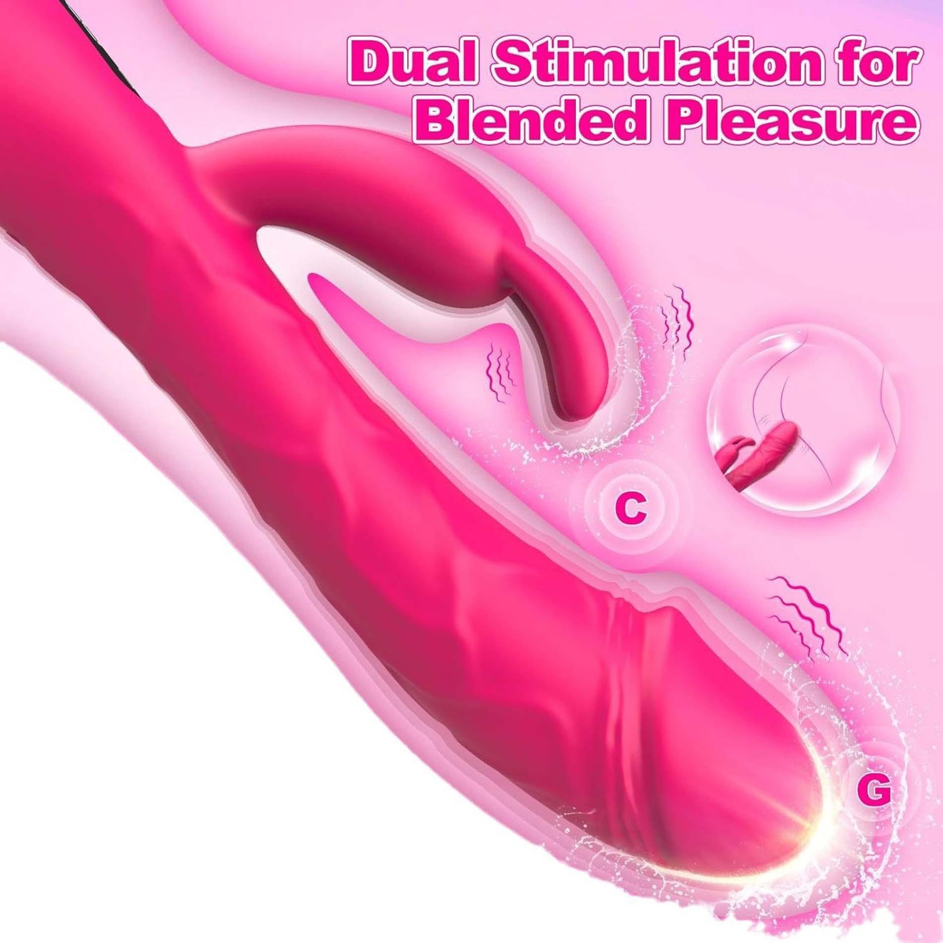 Rabbit G-Spot & Clitoral Dual Stimulation Vibrator