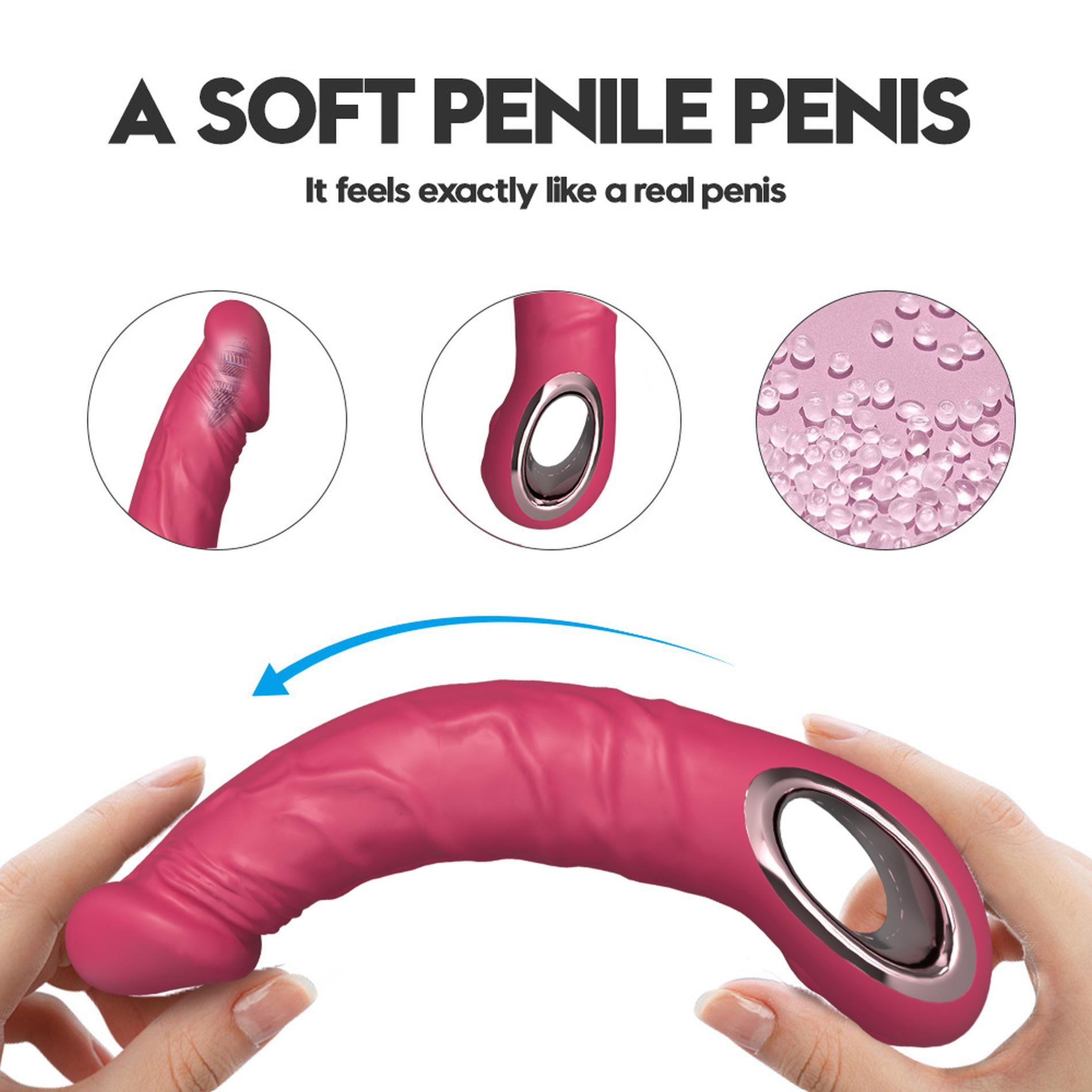Realistic Vibrator Pink
