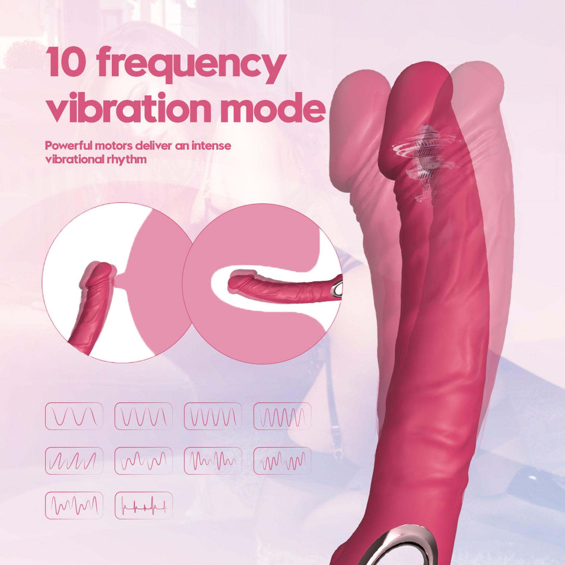 Realistic Vibrator Pink