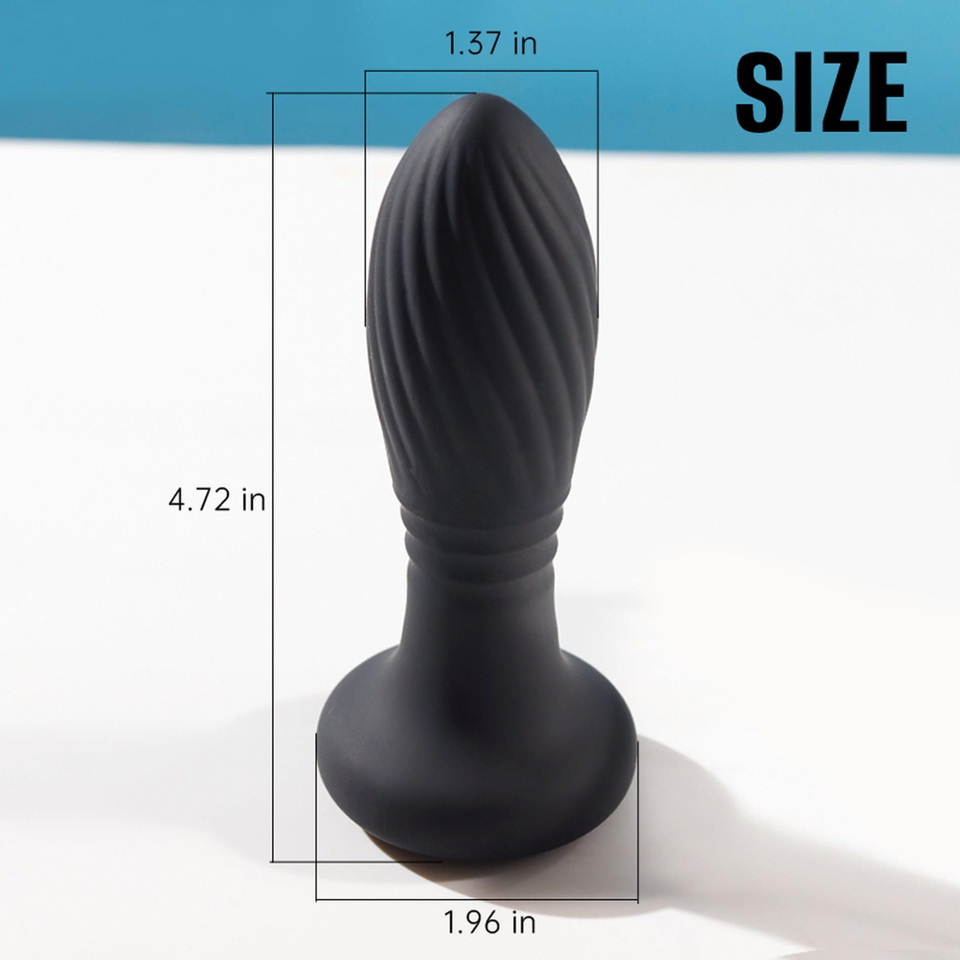 Lighting Anal Plug Black