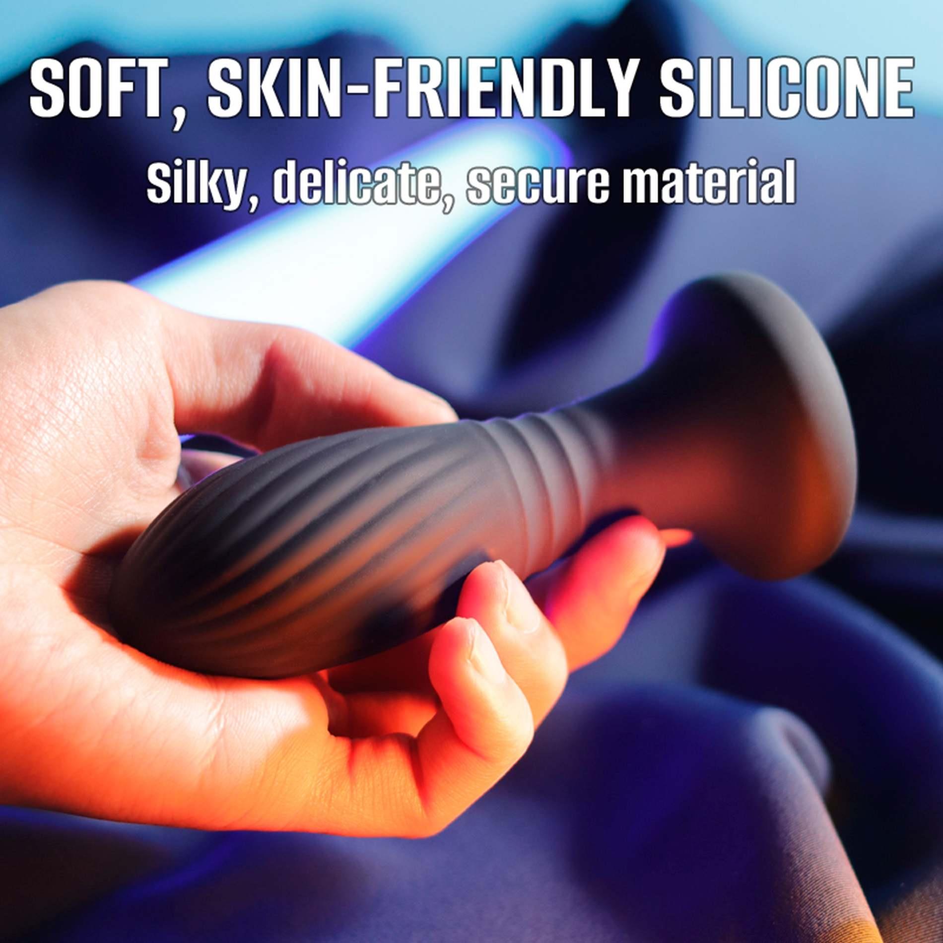 Lighting Anal Plug Black