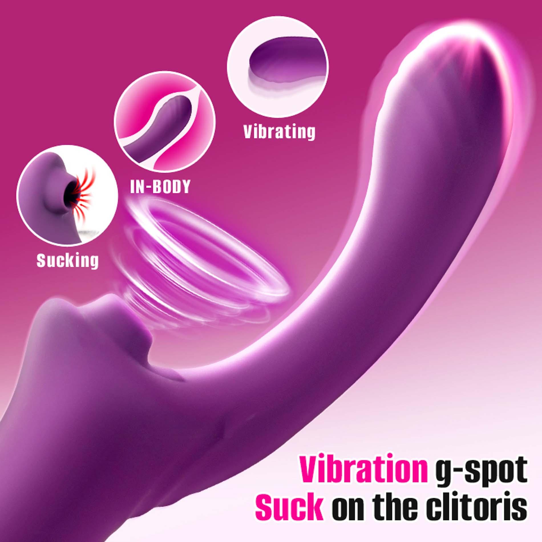 Suking G Spot Vibrator Purple