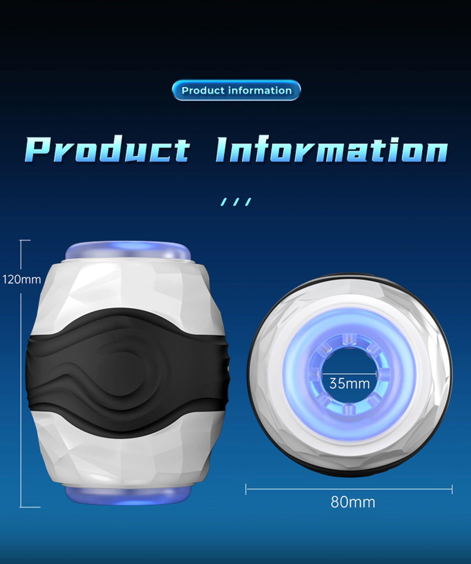 Vibrating Ball Male Stroker