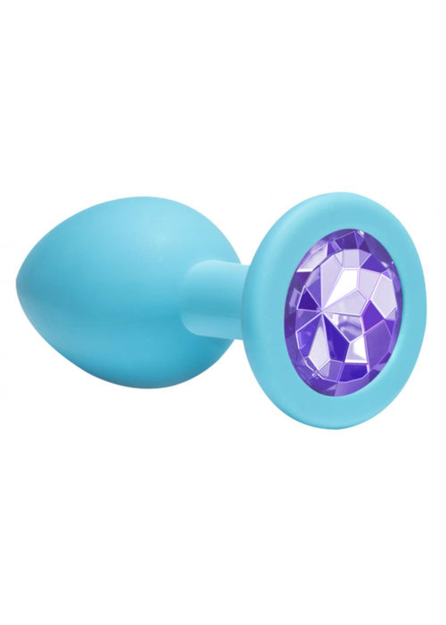 Plug-Anal Plug Emotions Cutie Medium Turquoise Light Purple