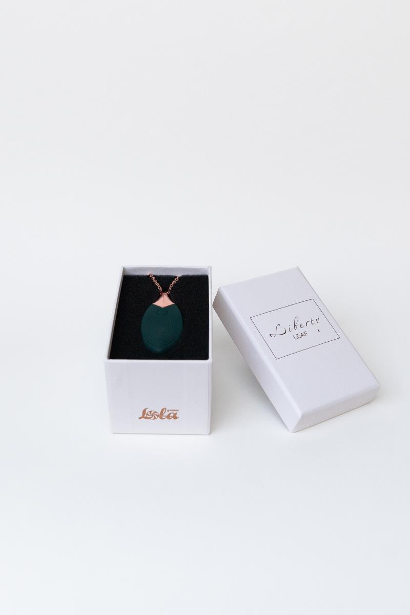 Vibrating Necklace Liberty Leaf