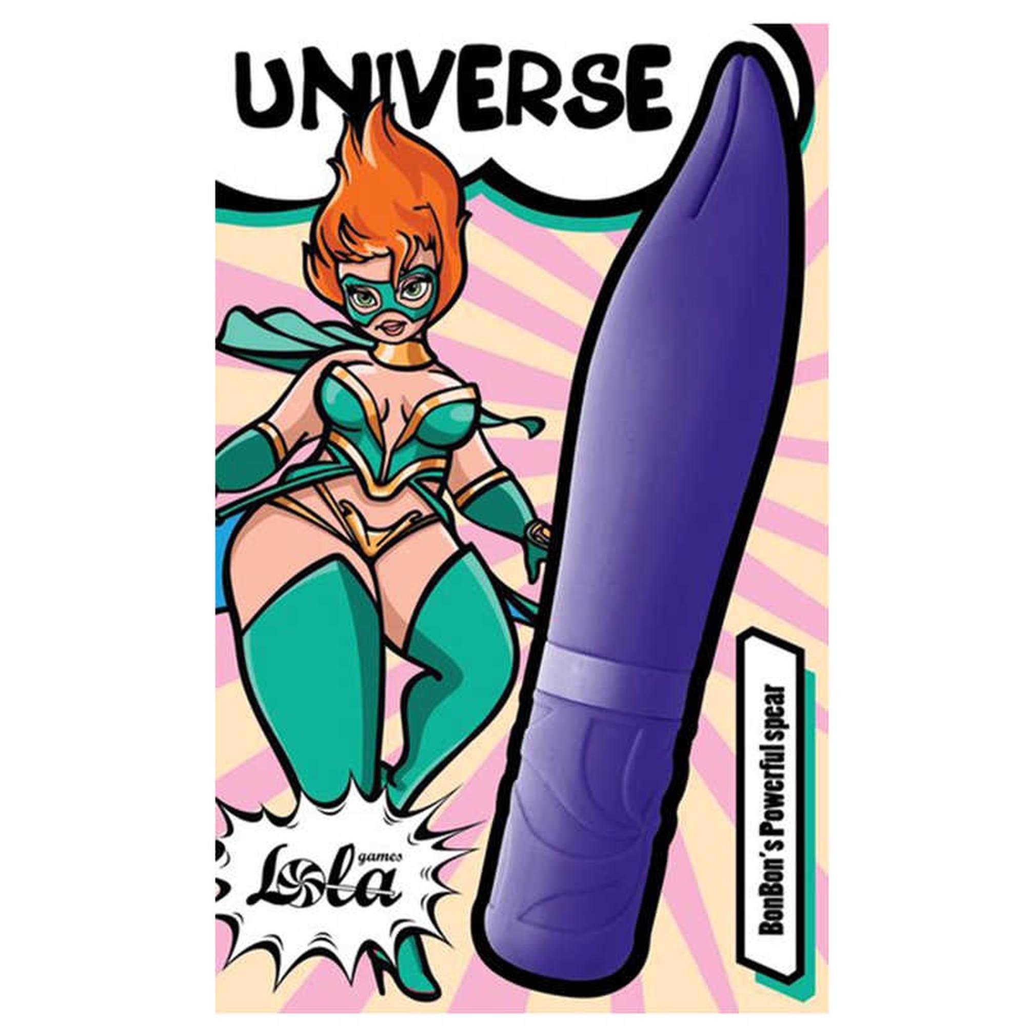 Rechargeable Mini Vibrator Universe Bonbon's Powerful Spear Blue