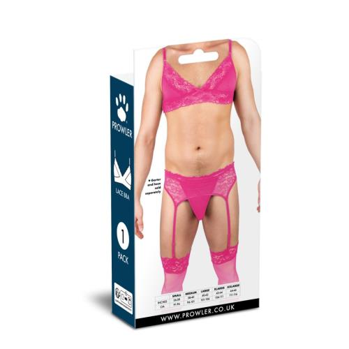 Prowler Pink Lace Bra Xlarge