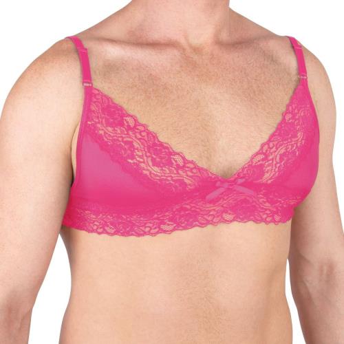 Prowler Pink Lace Bra Xxlarge