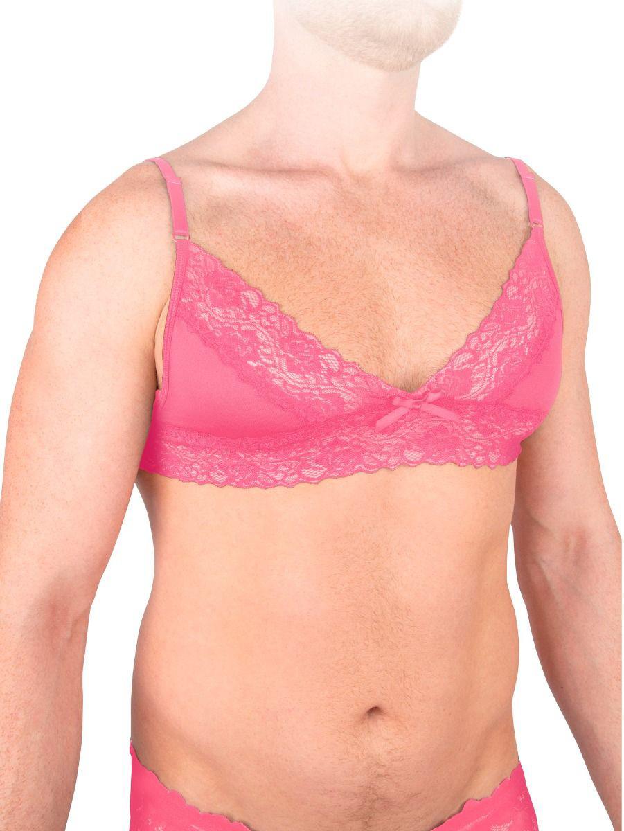 Prowler Pink Lace Garter Set Xxlarge
